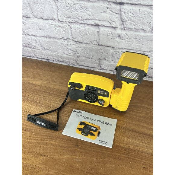 SEA & SEA 35SE Motor Marine & YS-40A Flash - Underwater 35mm Film Camera Set - Picture 2 of 14